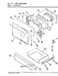 Diagram for 02 - Lower Door/drawer