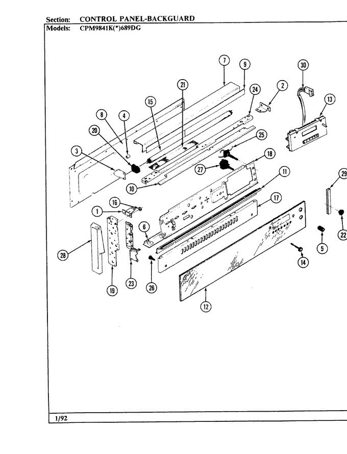 Diagram for CPM9841KW689DG