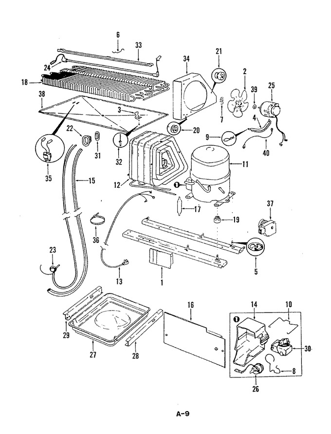 Diagram for RNB23EY-3A (BOM: 5C80A)
