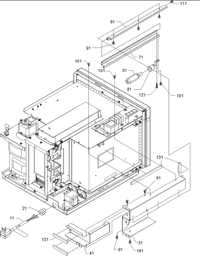 Diagram for CRC10T2 (BOM: P1304416M)