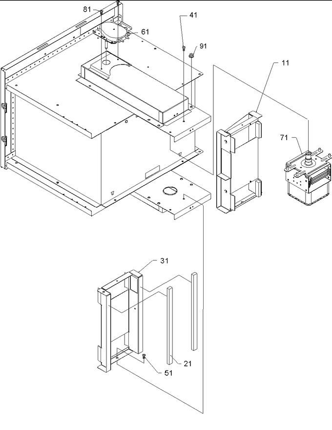 Diagram for CRC10T2 (BOM: P1304416M)