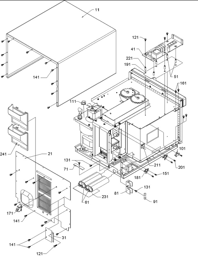 Diagram for FSC18VP (BOM: P1304423M)