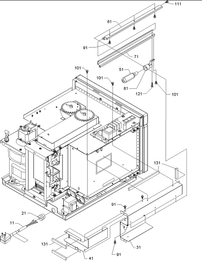 Diagram for CRC21T2 (BOM: P1304408M)