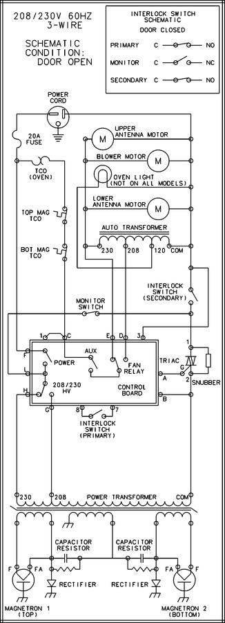 Diagram for HDC21RT2 (BOM P1331209M)