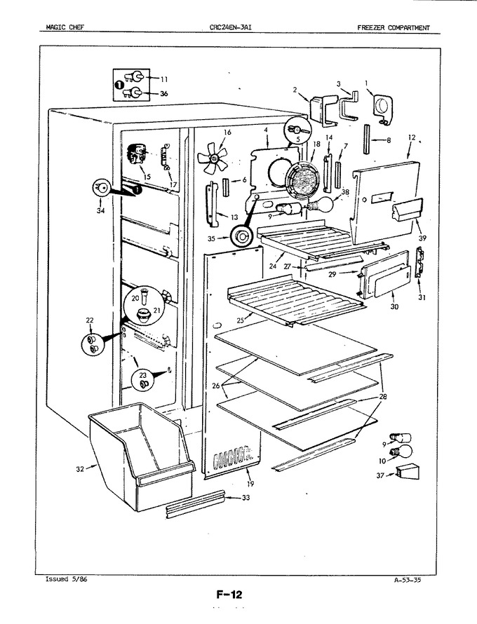 Diagram for CRC24EY-3AI (BOM: 5M75B)