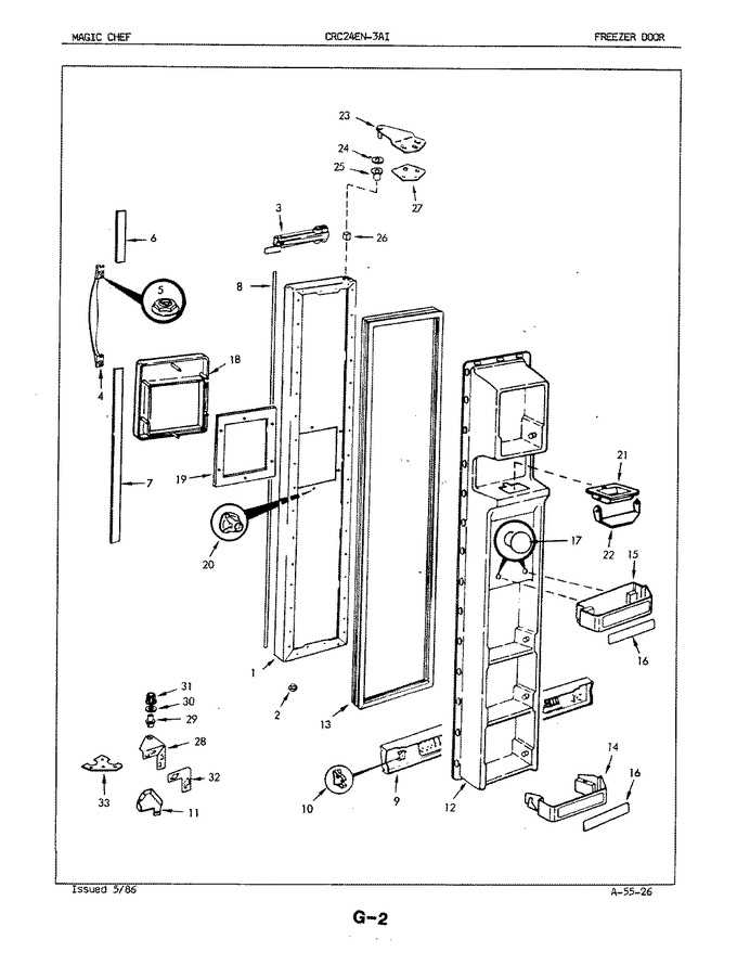 Diagram for CRC24EA-3AI (BOM: 5M75B)