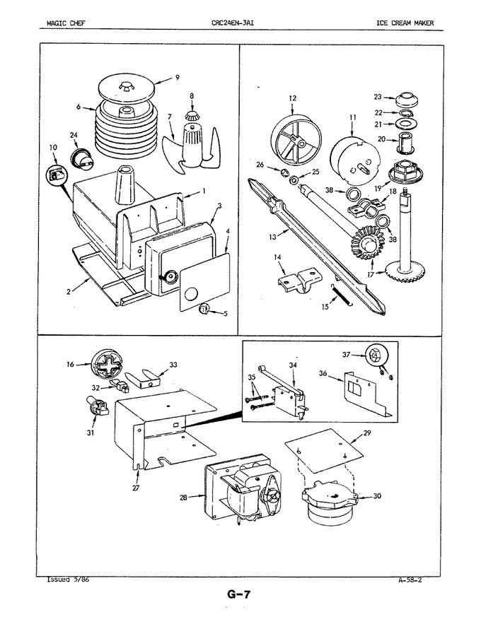 Diagram for CRC24EN-3AI (BOM: 5M75B)