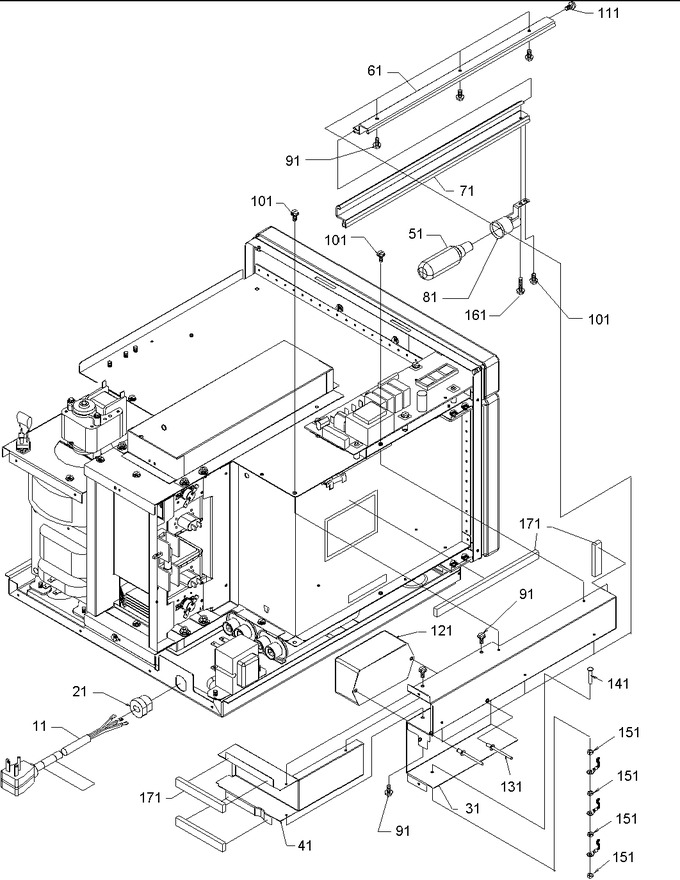 Diagram for CRC510T2 (BOM: P1304419M)