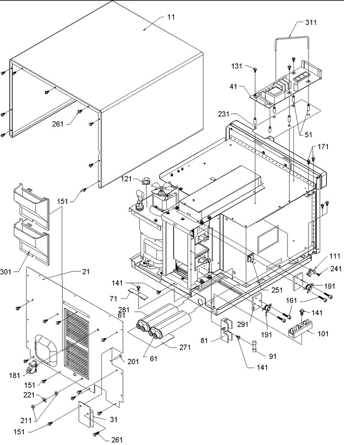 Diagram for UC1400D (BOM: P1312704M)