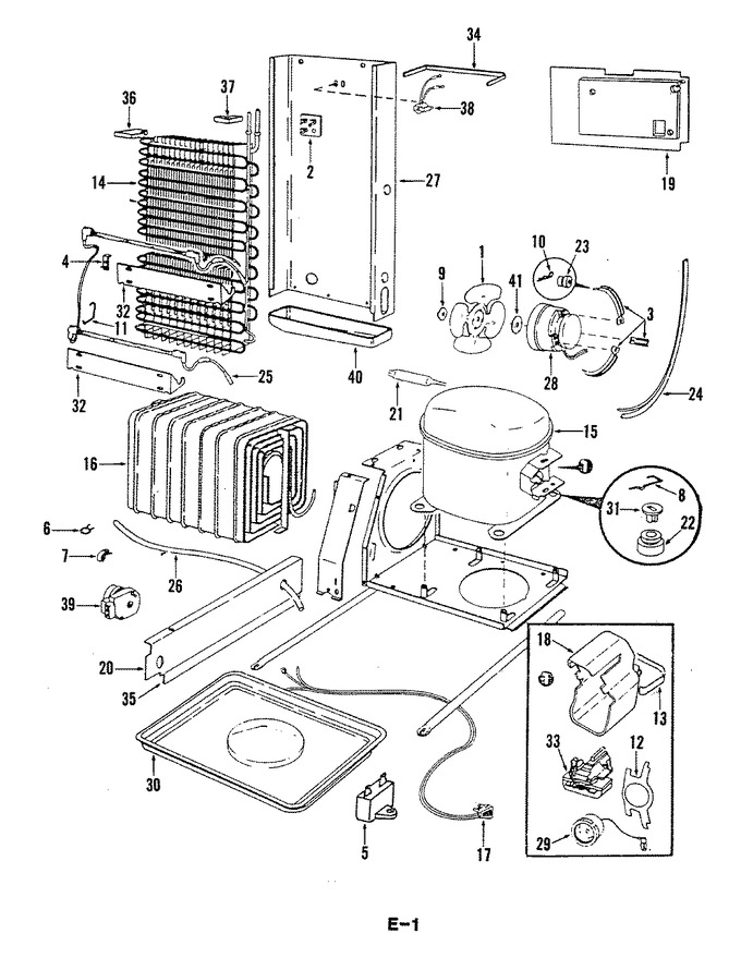 Diagram for CRD22EY-3A (BOM: 5M74B)