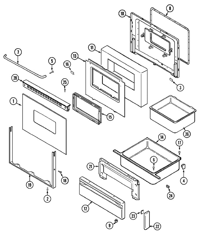 Diagram for CRE7600BDW