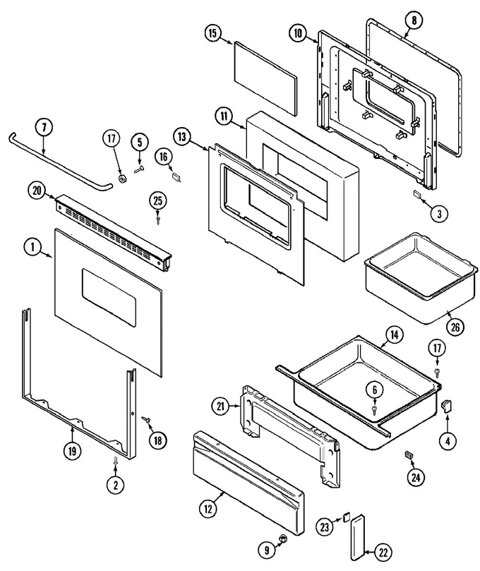 Diagram for CRE7600BDW
