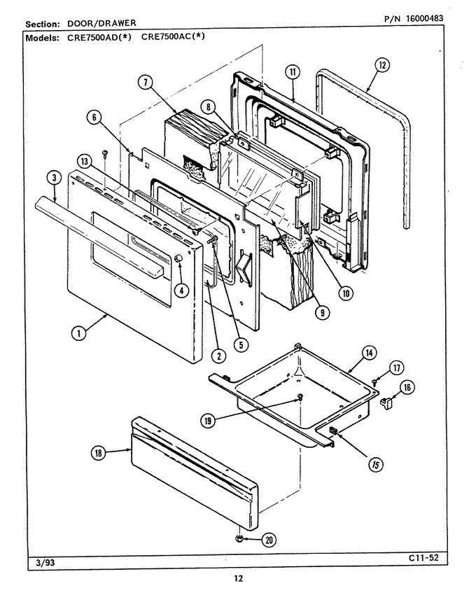 Diagram for CRE8400ACL