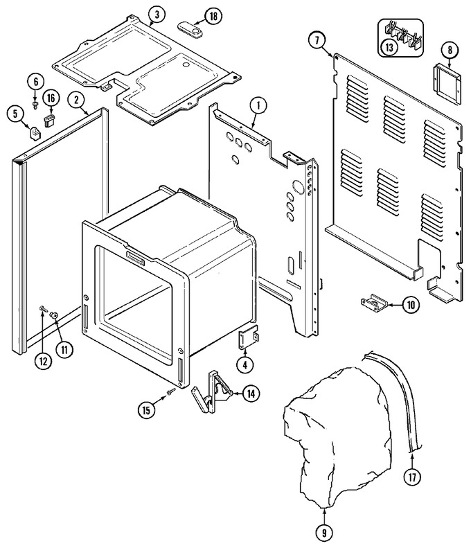 Diagram for CRE8400BCW
