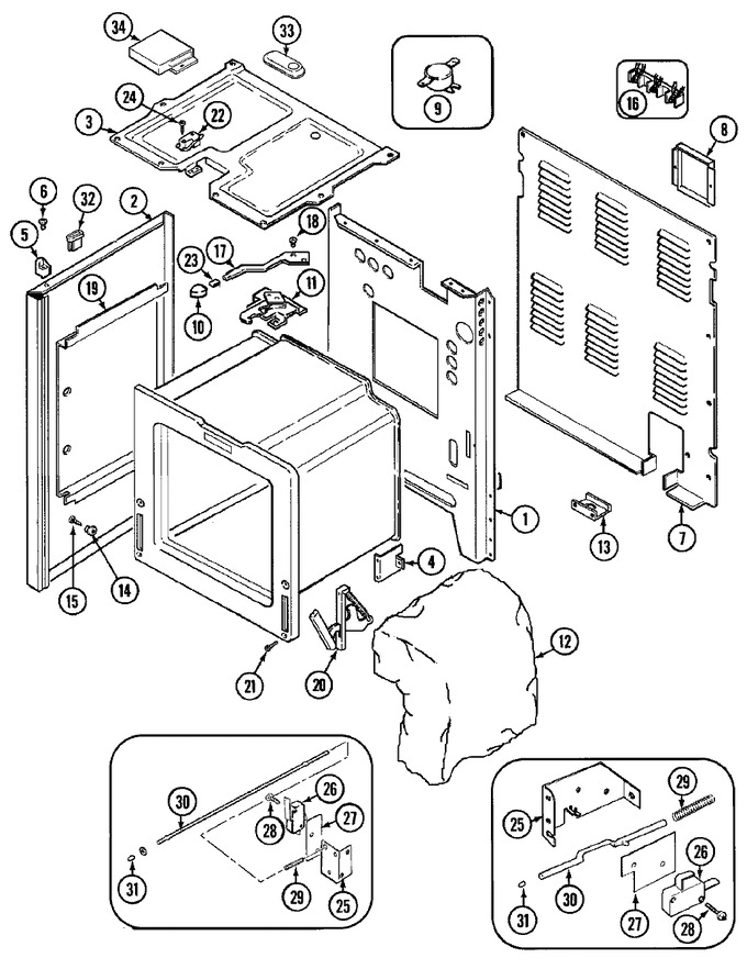 Diagram for CRE9400BCW