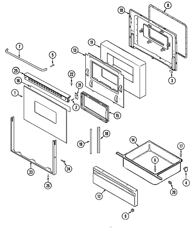 Diagram for CRE8700CDL