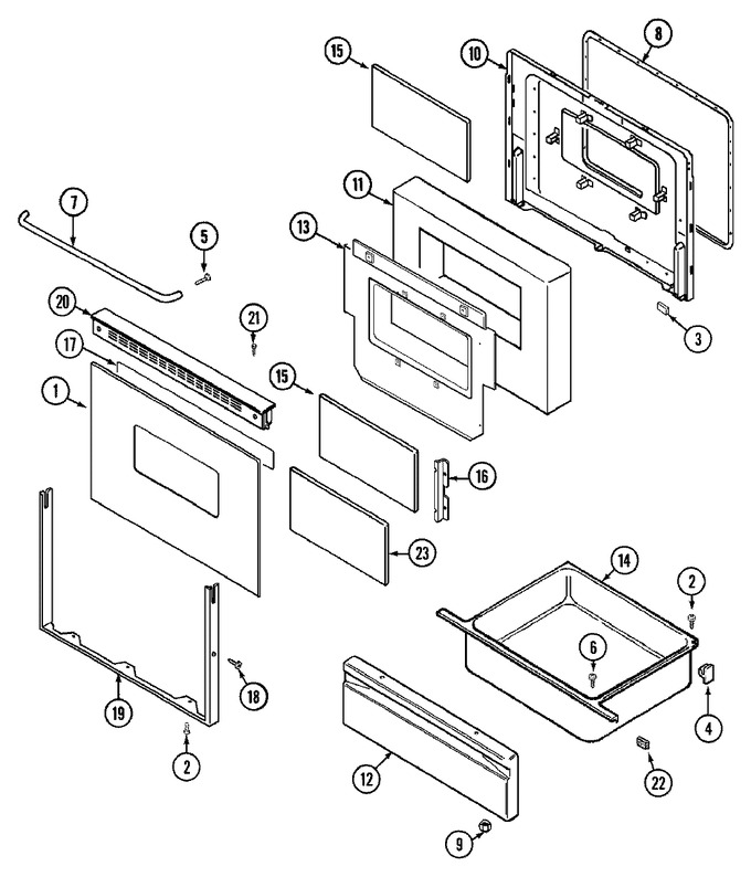 Diagram for CRE8700CDW