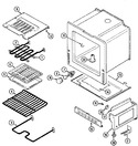 Diagram for 04 - Oven/base