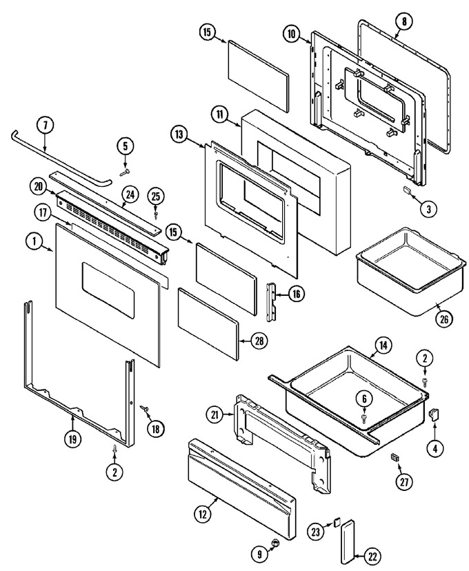Diagram for CRE9500DDE