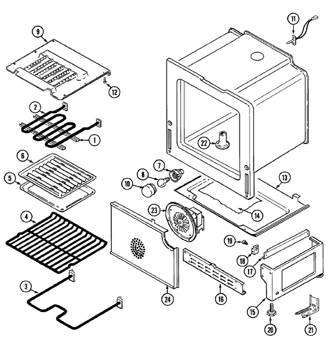 Diagram for CRE9530BCM