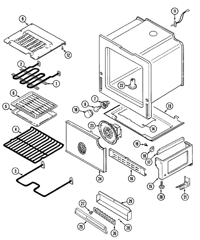 Diagram for CRE9530CDM