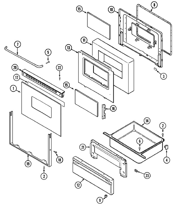 Diagram for CRE9590CCW
