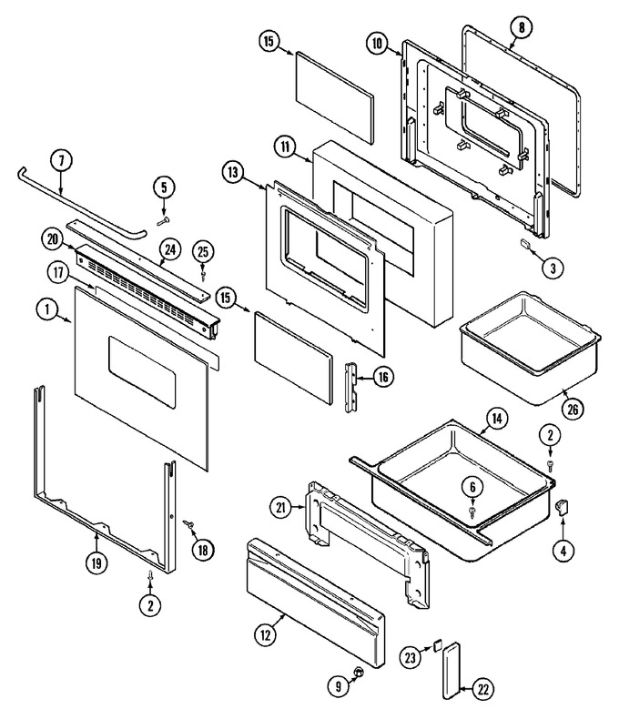 Diagram for CRG9800CAB
