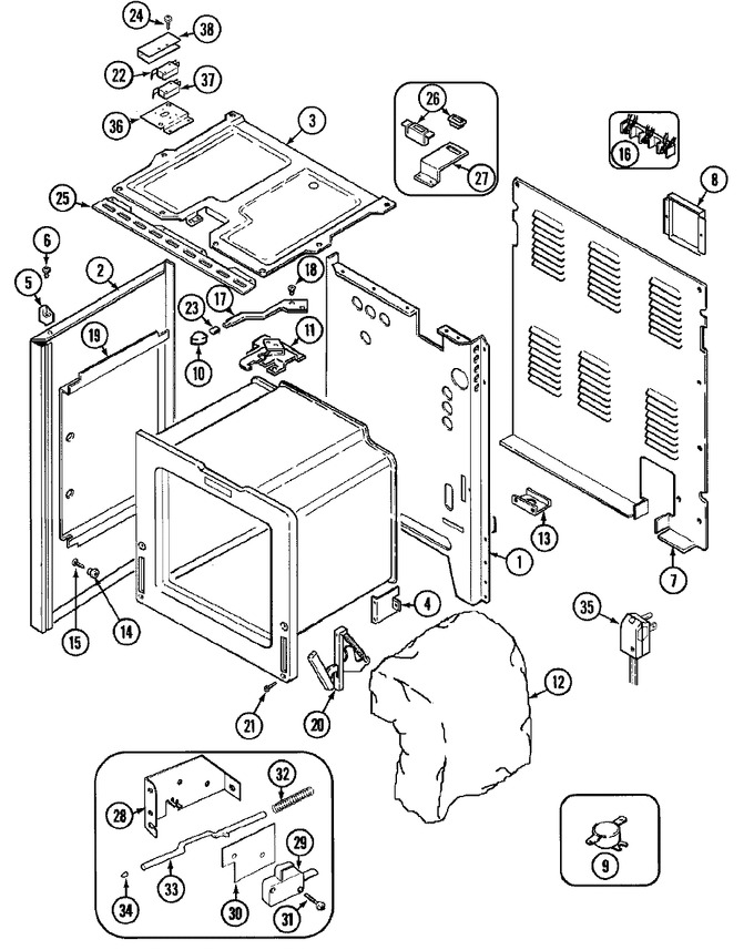 Diagram for CRE9600DDM