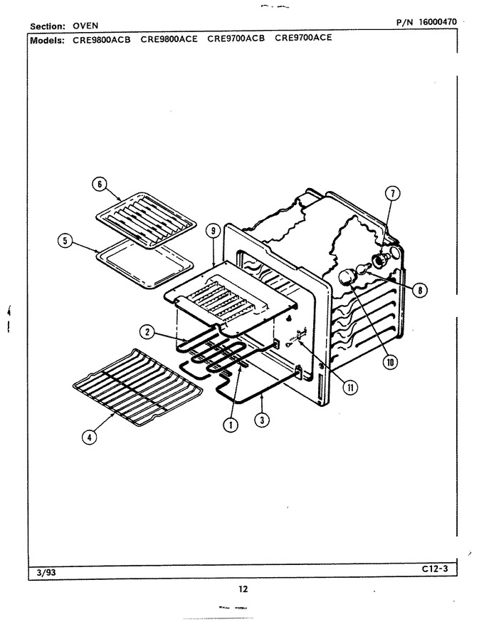Diagram for CRE9800ACE