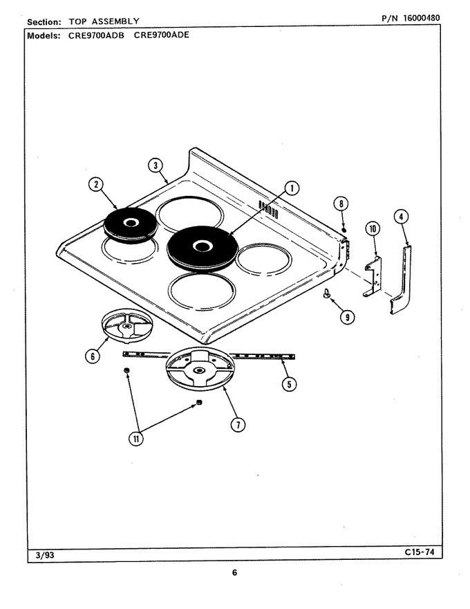 Diagram for CRE9700ADE