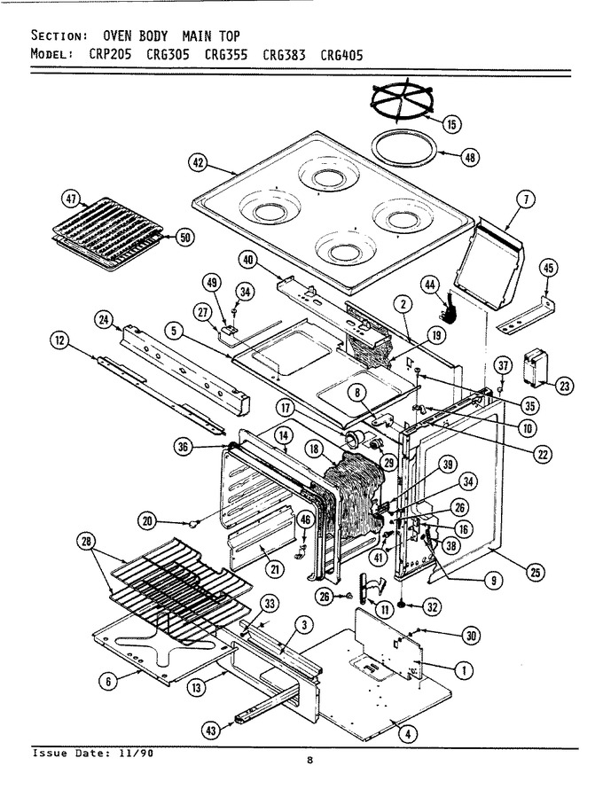 Diagram for LCRG405