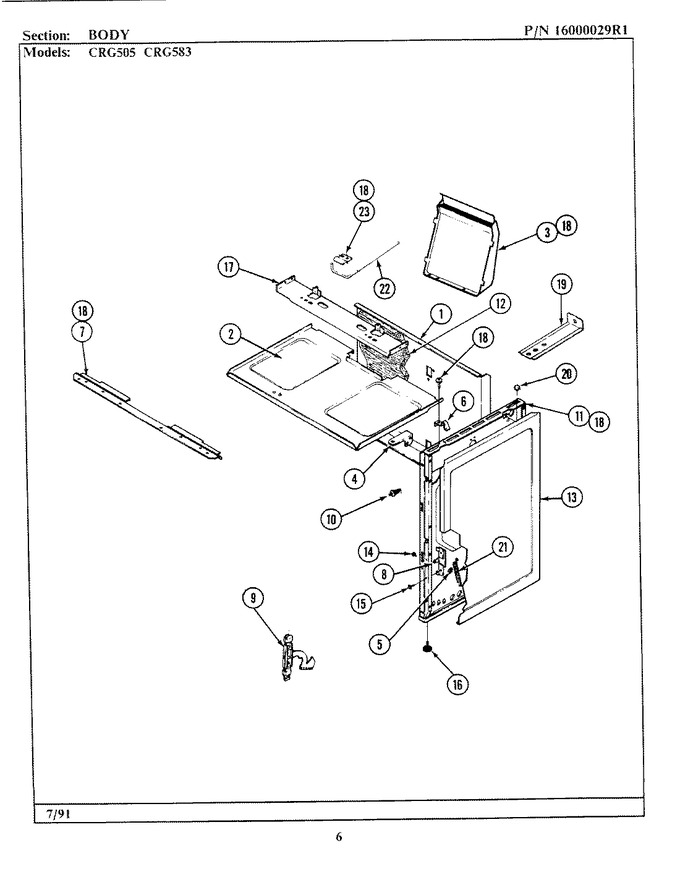 Diagram for LCRG583
