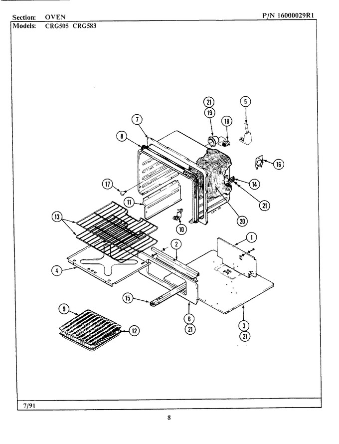 Diagram for LCRG505