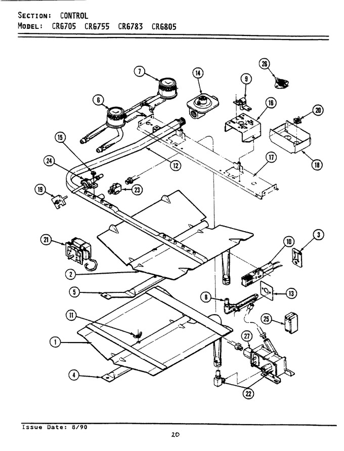 Diagram for LCRG805