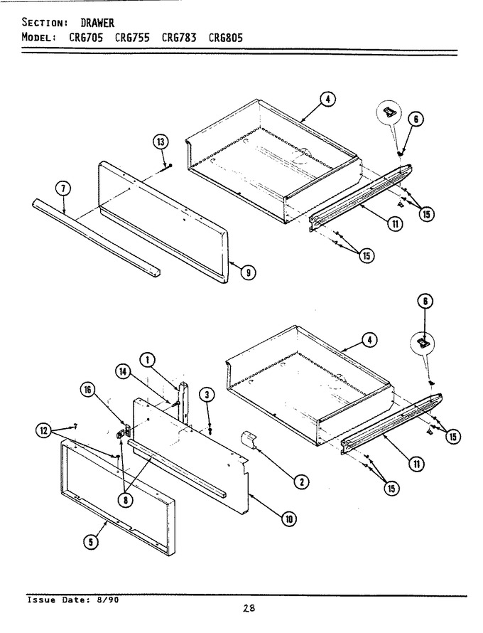 Diagram for LCRG805
