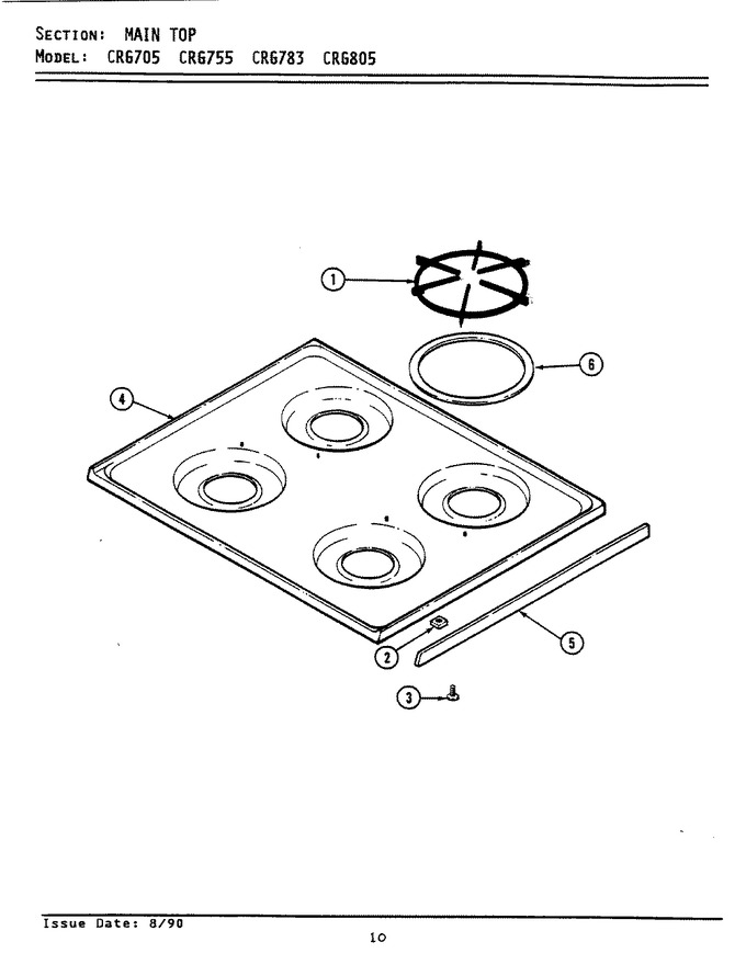 Diagram for LCRG755