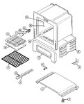 Diagram for 05 - Oven/base