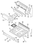 Diagram for 05 - Top Assembly/control Panel (crg7400aax)