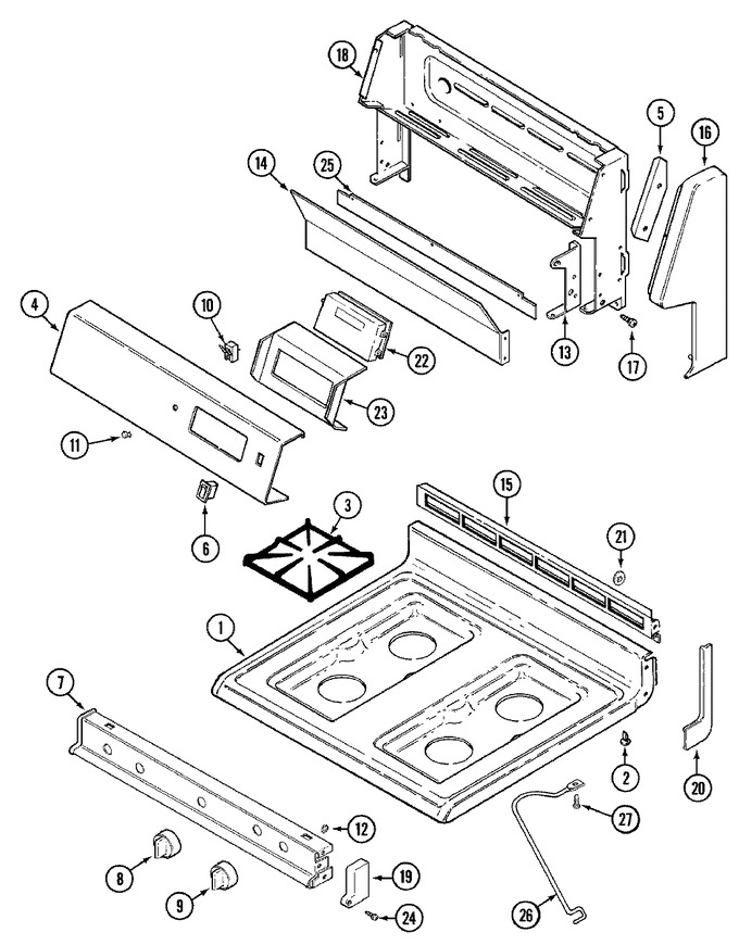Diagram for CRG7400AAW