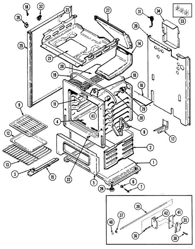 Diagram for CRG7400BAW