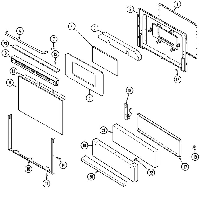 Diagram for CRG7500CAW