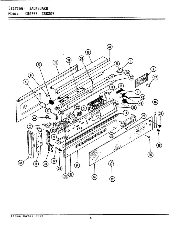 Diagram for CRG755