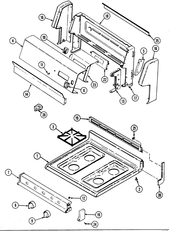 Diagram for CRG7600AAW