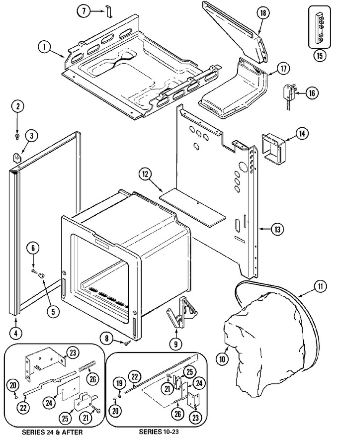 Diagram for CRG7700AAW