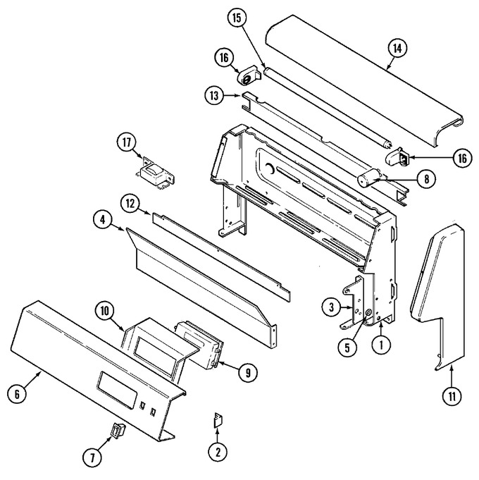 Diagram for CRG8600BAB