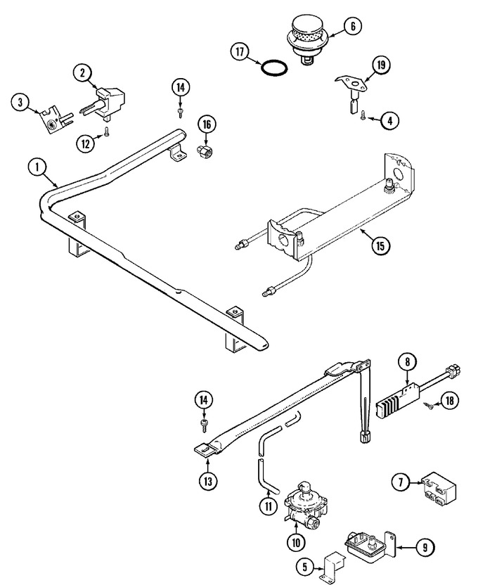 Diagram for CRG7700BAL