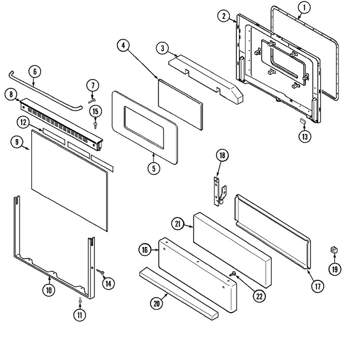 Diagram for CRG8200CAW