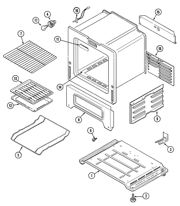 Diagram for CRG7700CAW