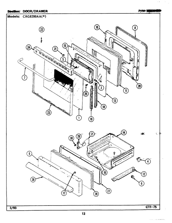 Diagram for CRG8200AAW