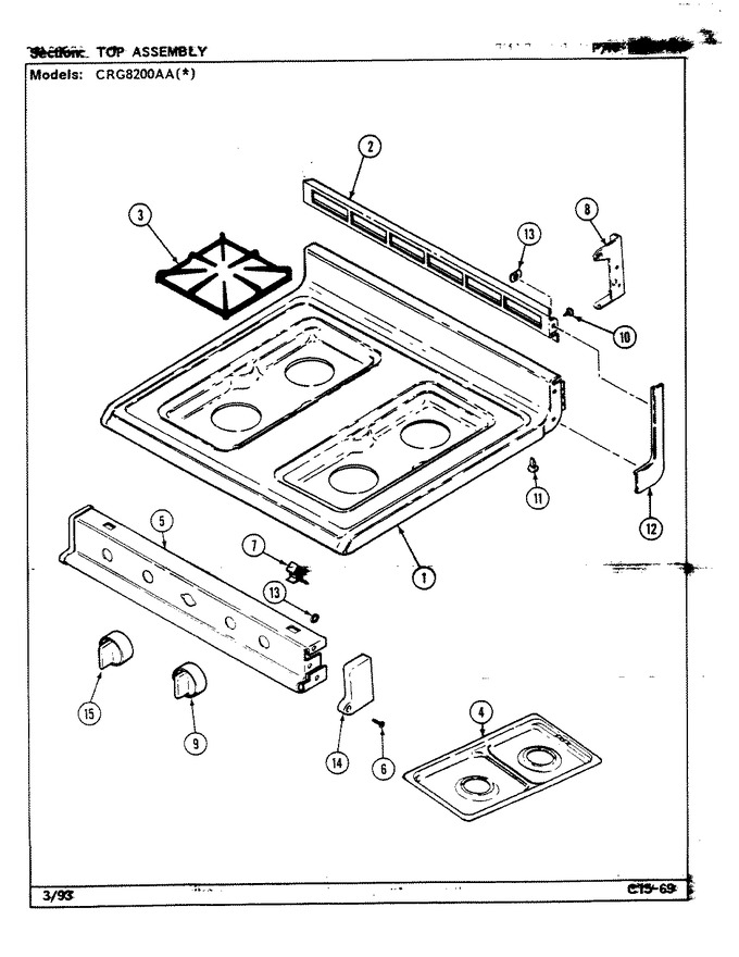 Diagram for CRG8200AAW
